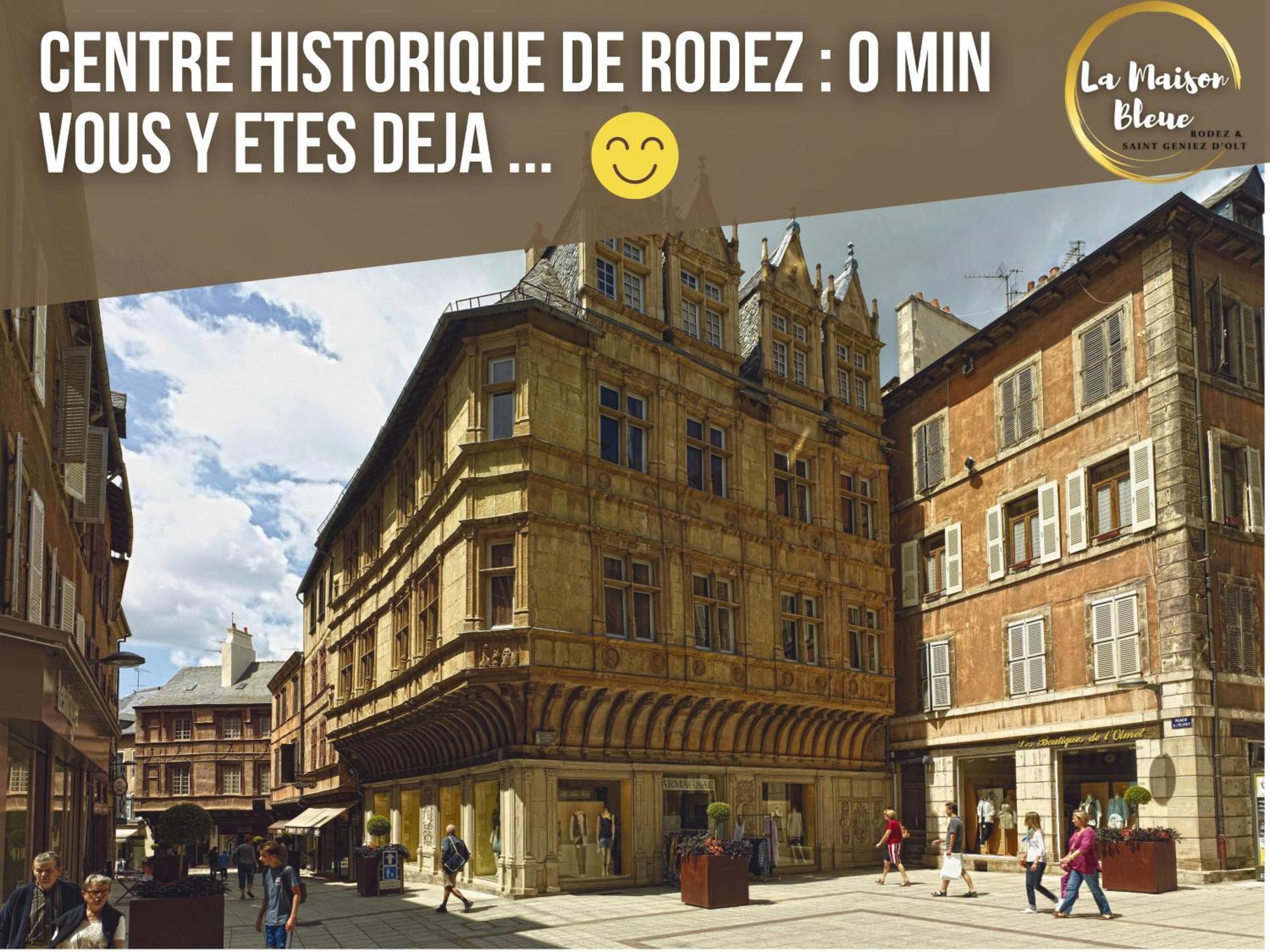 La Maison Bleue, Suite Rodez Exteriér fotografie
